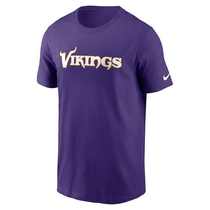 Minnesota Vikings Primetime Wordmark Essential T-Shirt - Purple | Nike cheap