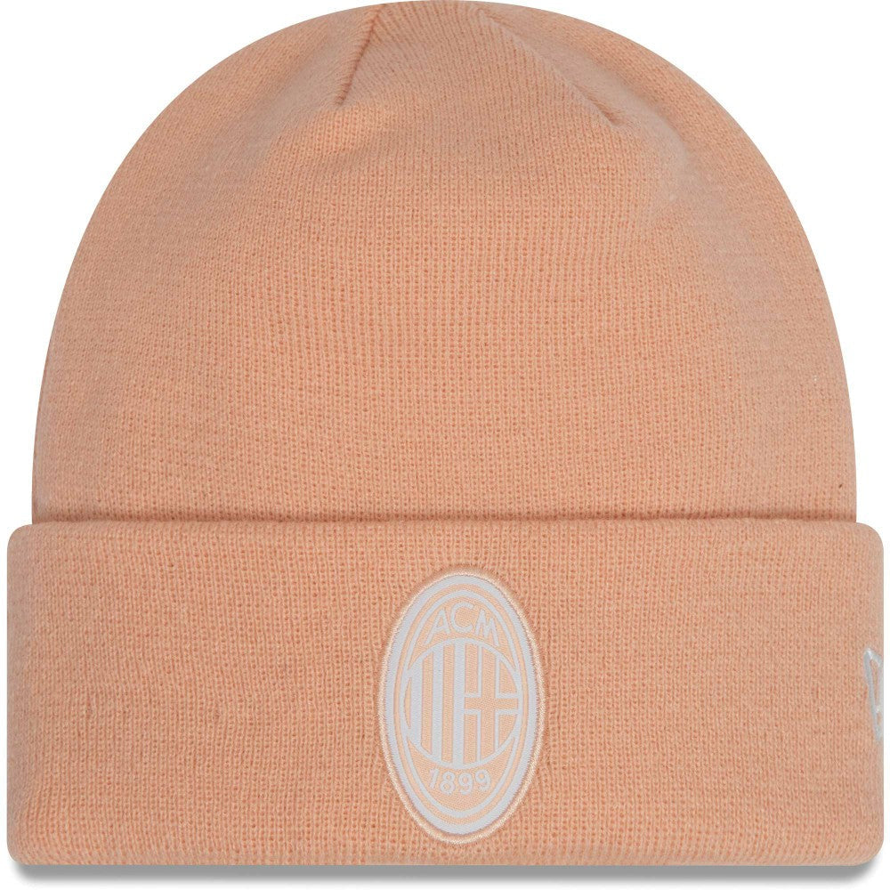 AC Milan New Era Seasonal Color Cuffed Knit Hat - Pink | New Era for sale