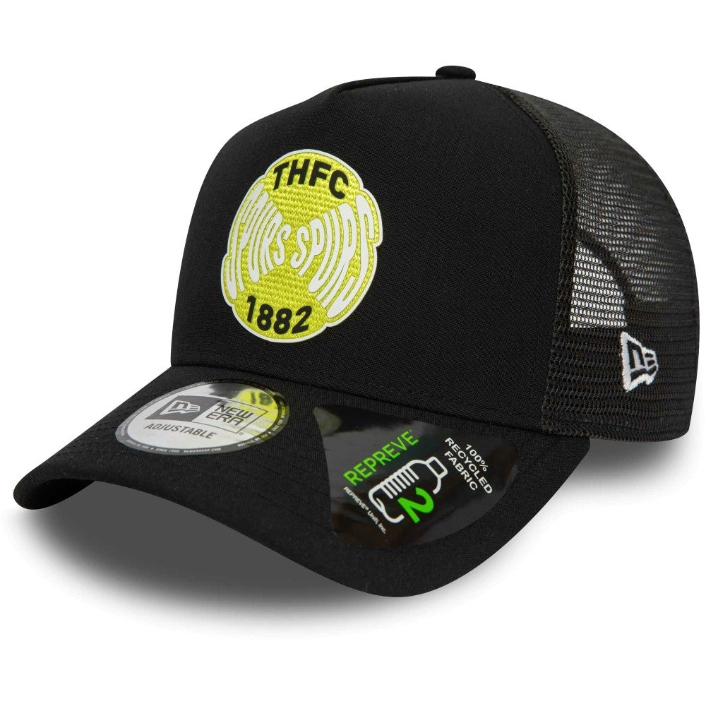 Tottenham Hotspur New Era Repreve E-Frame Adjustable Trucker Hat - Black | New Era cheap