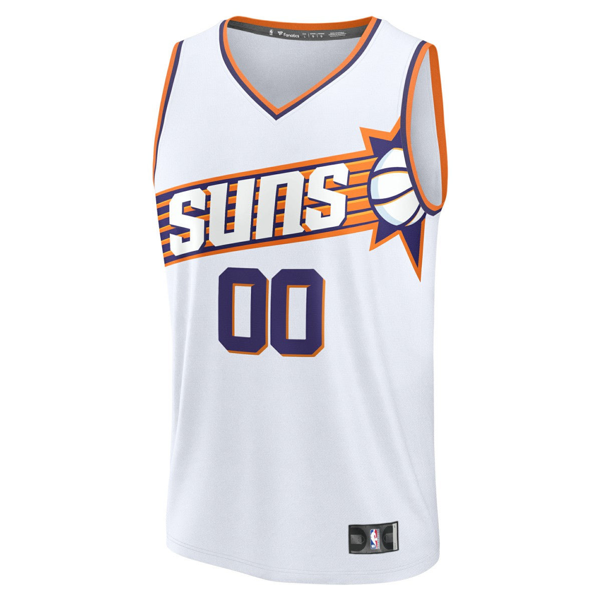 Phoenix Suns Youth Fast Break Custom Replica Jersey - White - Association Edition | Fanatics sale