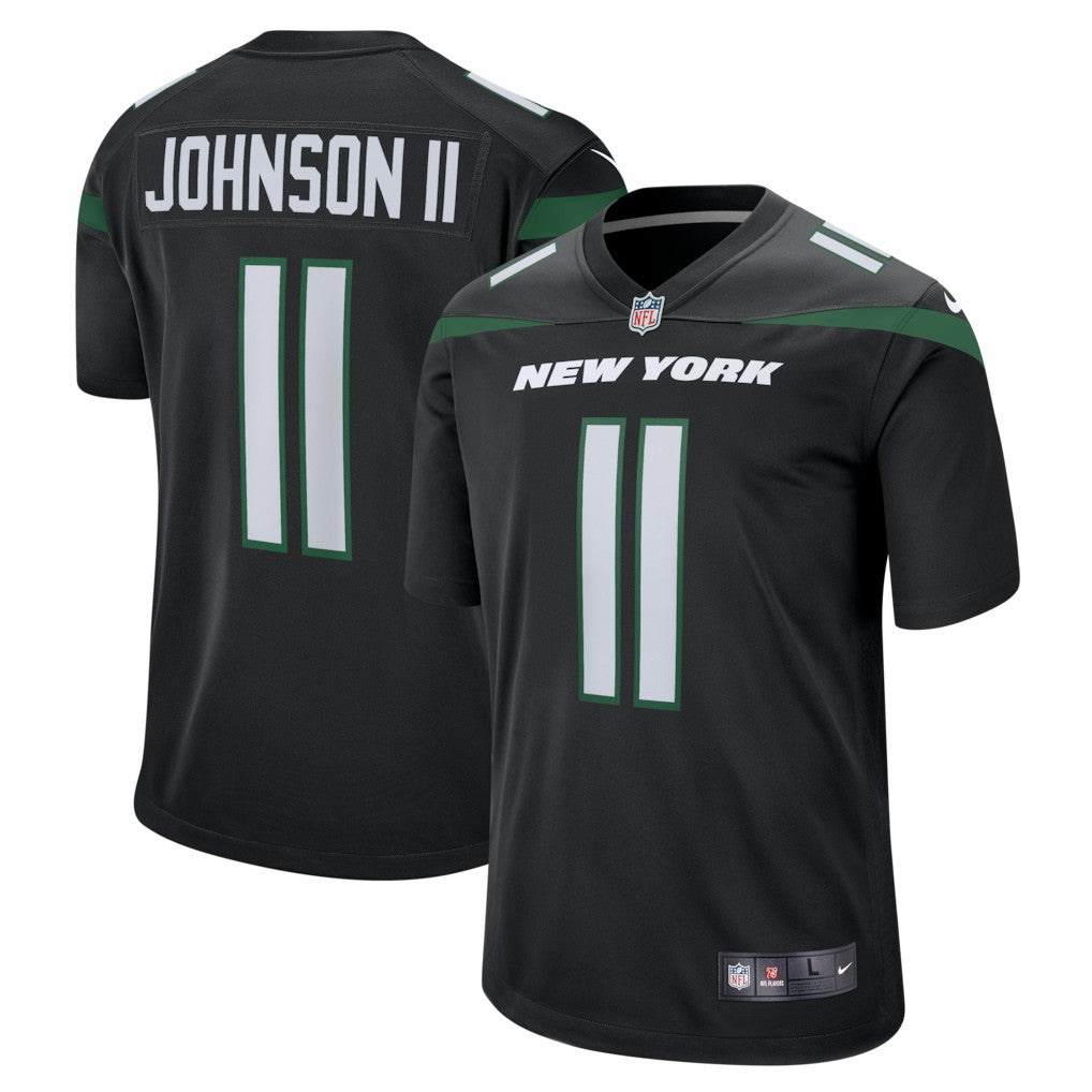 Jermaine Johnson II New York Jets Alternate Game Jersey - Black | Nike outlet
