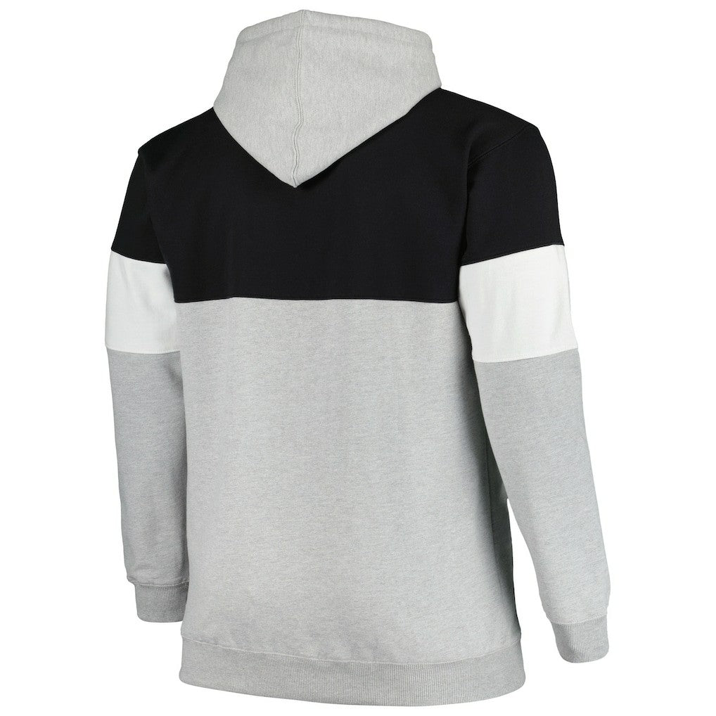 Brooklyn Nets Big & Tall Pullover Hoodie - Black/White | Fanatics online