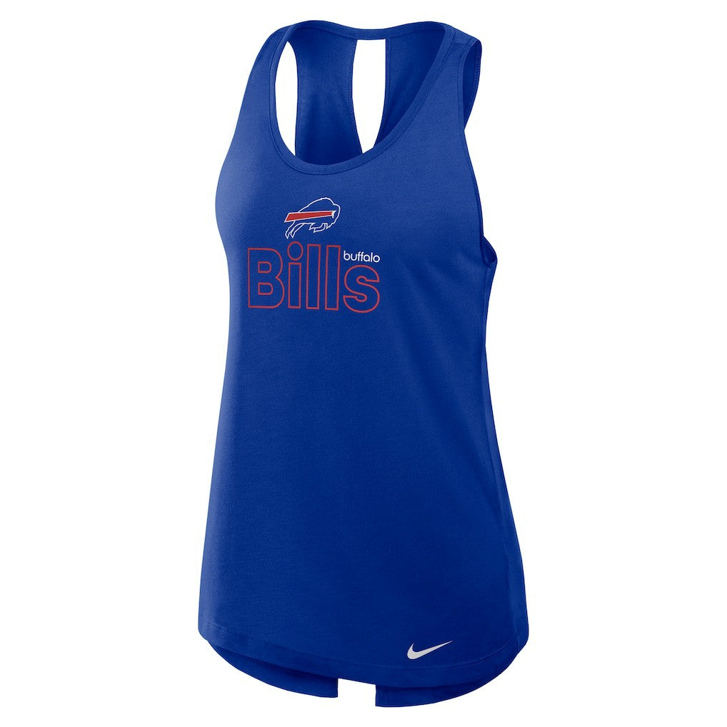 Buffalo Bills Women's Open-Back Crisscross Dri-FIT Tank Top - Royal | Nike cheap
