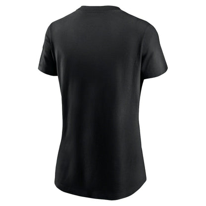 New Orleans Saints Women's Primary Logo T-Shirt - Black | Nike cheap