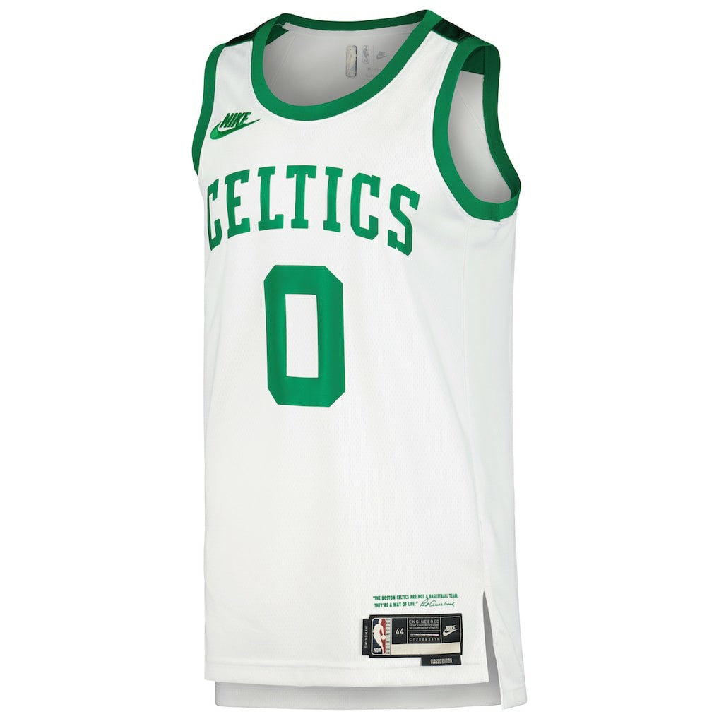 Jayson Tatum Boston Celtics Swingman Player Jersey - Classic Edition - White | Nike on sale