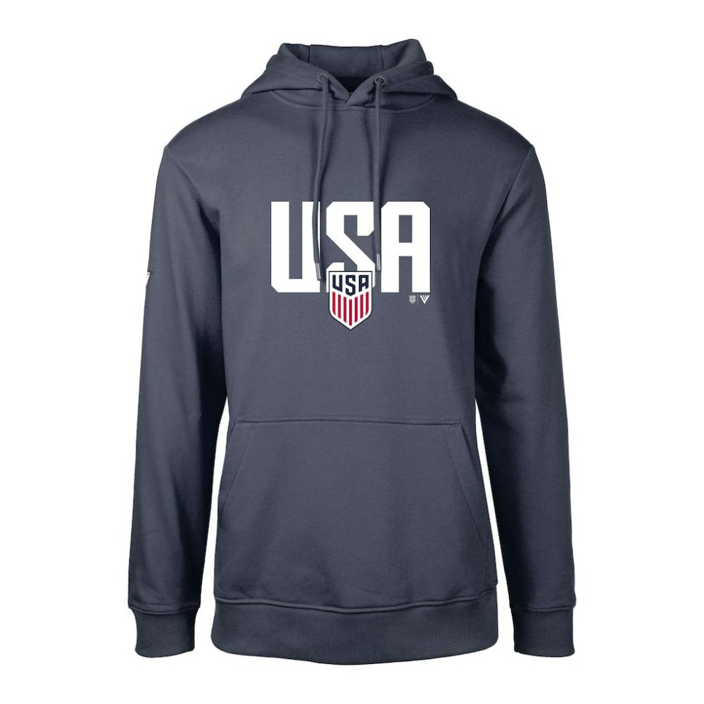 USMNT Levelwear Podium Mascot Pullover Hoodie - Navy on sale