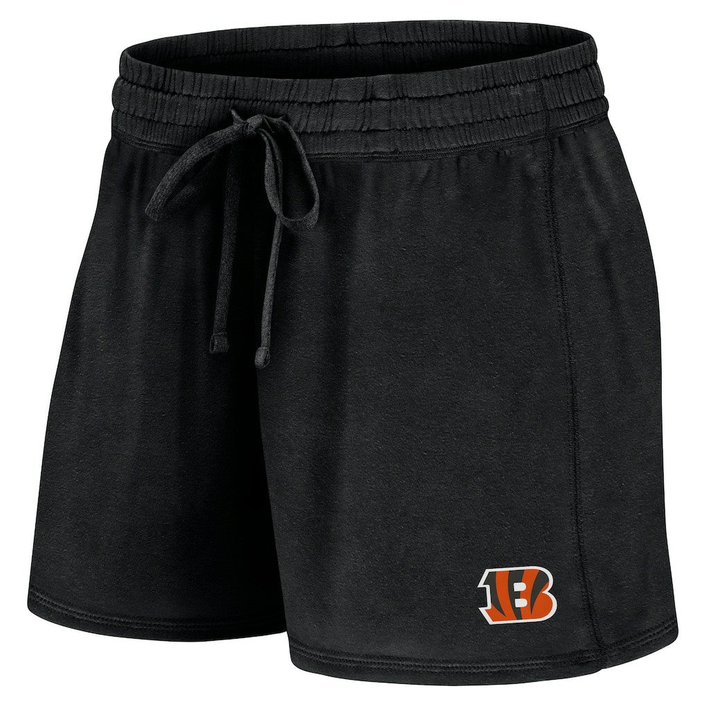 Cincinnati Bengals Women's Start to Finish T-Shirt & Shorts Combo Pack - Black discount