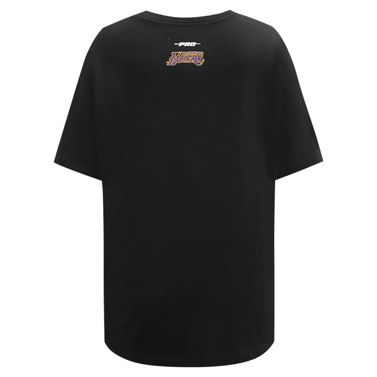 Los Angeles Lakers Pro Standard Women's Script Boyfriend T-Shirt - Black for sale