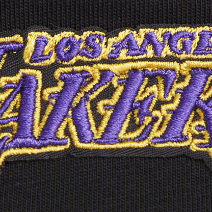 Los Angeles Lakers Pro Standard Women's Script Boyfriend T-Shirt - Black for sale