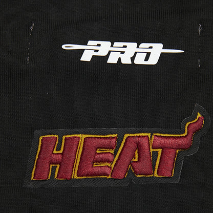 Miami Heat Pro Standard Women's Script Boyfriend T-Shirt - Black sale