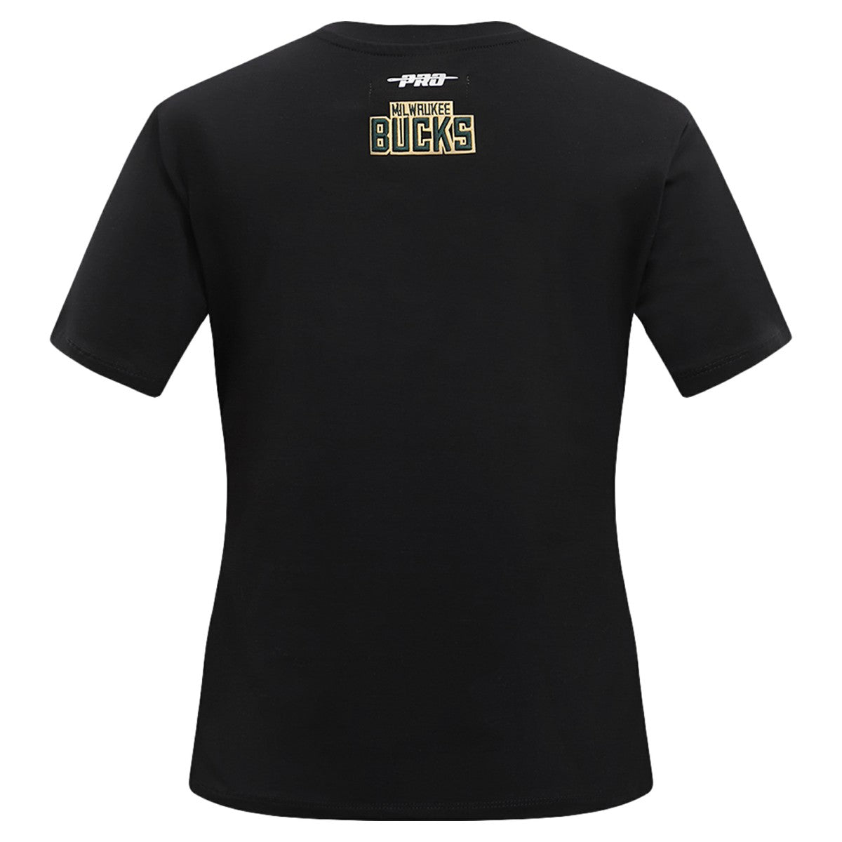 Milwaukee Bucks Pro Standard Women's Script Boyfriend T-Shirt - Black shop