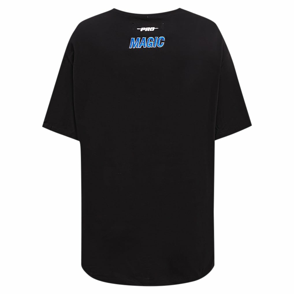 Orlando Magic Pro Standard Women's Script Boyfriend T-Shirt - Black for sale