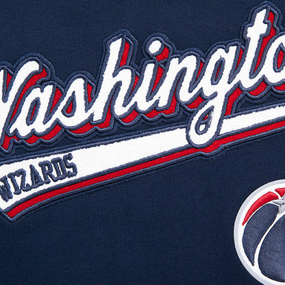 Washington Wizards Pro Standard Women's Script Boyfriend T-Shirt - Navy outlet
