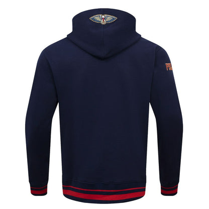 New Orleans Pelicans Pro Standard Script Tail Pullover Hoodie - Navy outlet