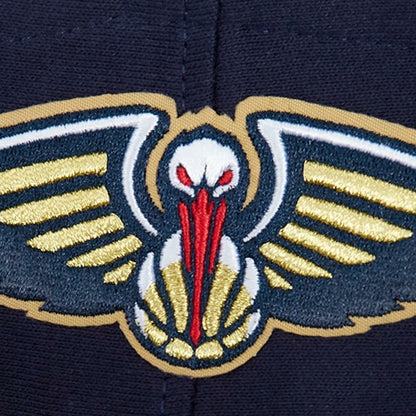 New Orleans Pelicans Pro Standard Script Tail Pullover Hoodie - Navy outlet