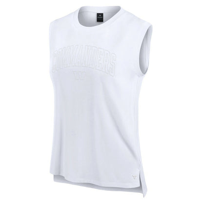 Washington Commanders Women's Studio Gym Tank Top - White online
