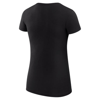 Phoenix Suns G-III 4Her by Carl Banks Women's Super-Slim Fit Lightweight Filigree Logo T-Shirt - Black for sale