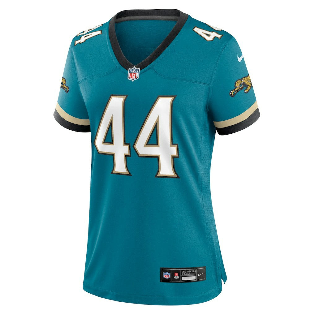 Travon Walker Jacksonville Jaguars Women's Prowler Throwback Game Jersey - Teal | Nike on sale