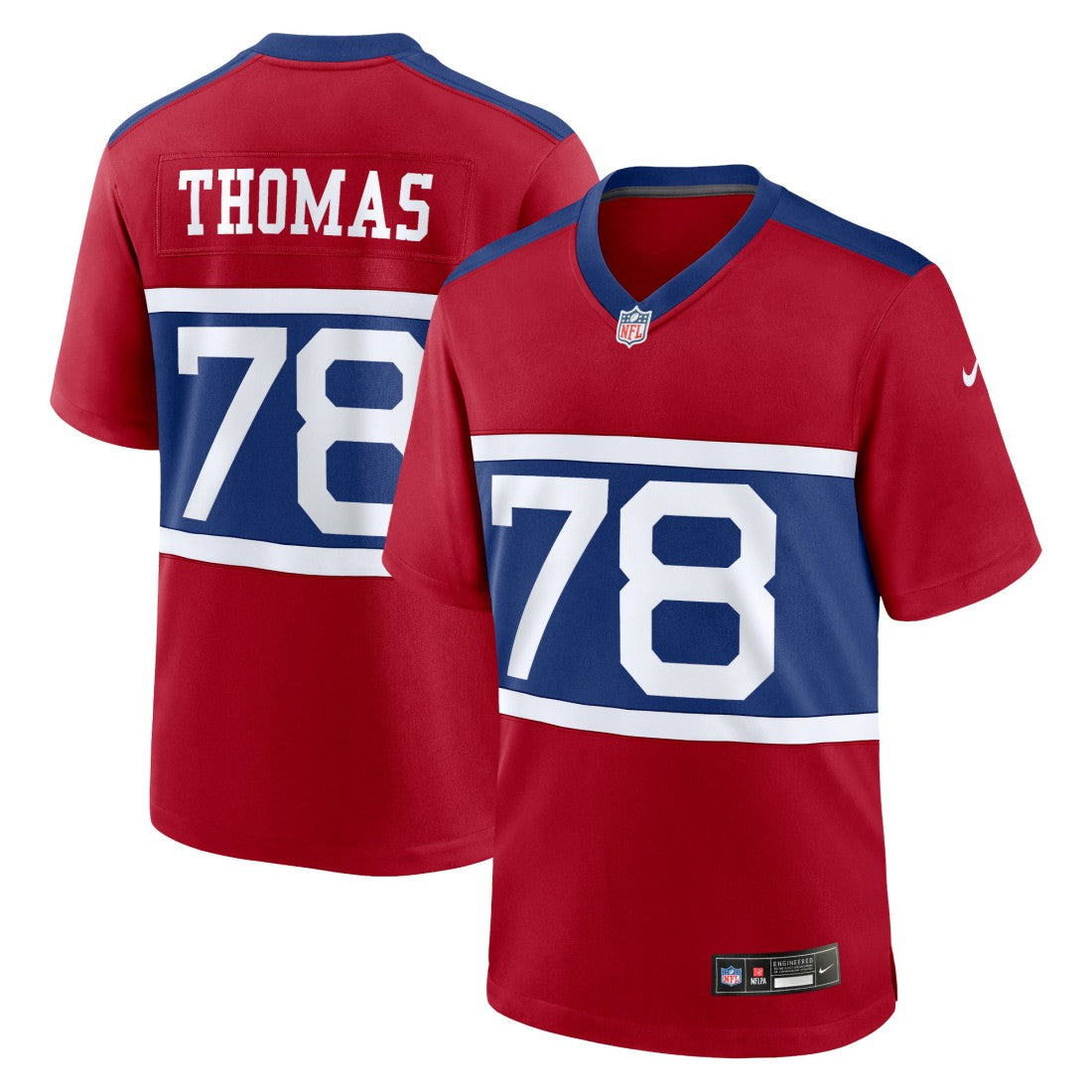 Andrew Thomas New York Giants Alternate Player Game Jersey - Century Red | Nike on sale