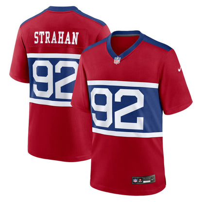 Michael Strahan New York Giants Alternate Retired Player Game Jersey - Century Red | Nike online