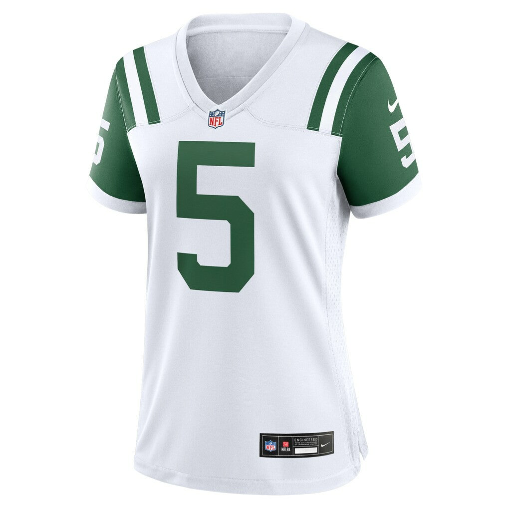 Garrett Wilson New York Jets Women's Classic Alternate Game Jersey - White | Nike online