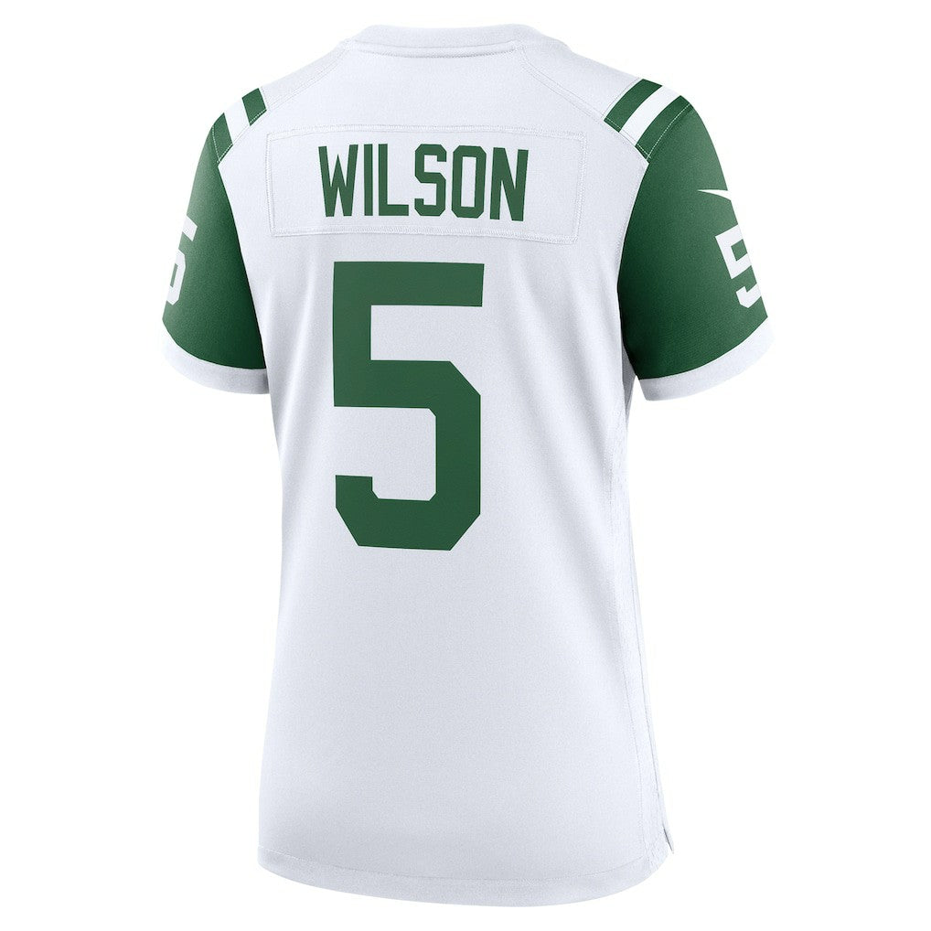 Garrett Wilson New York Jets Women's Classic Alternate Game Jersey - White | Nike online
