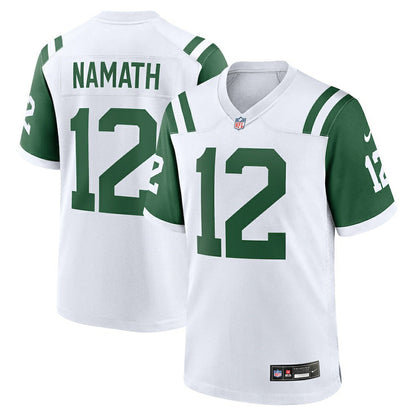 Joe Namath New York Jets Classic Alternate Retired Player Game Jersey - White | Nike online