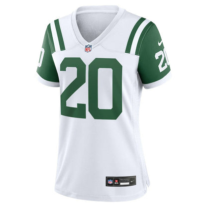 Breece Hall New York Jets Women's Classic Alternate Game Jersey - White | Nike for sale