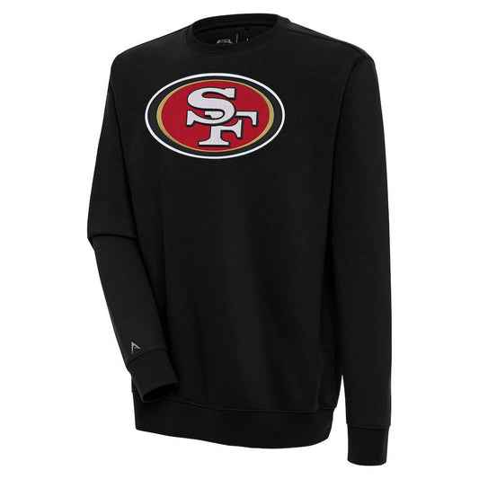 San Francisco 49ers Antigua Victory Pullover Sweatshirt - Black online