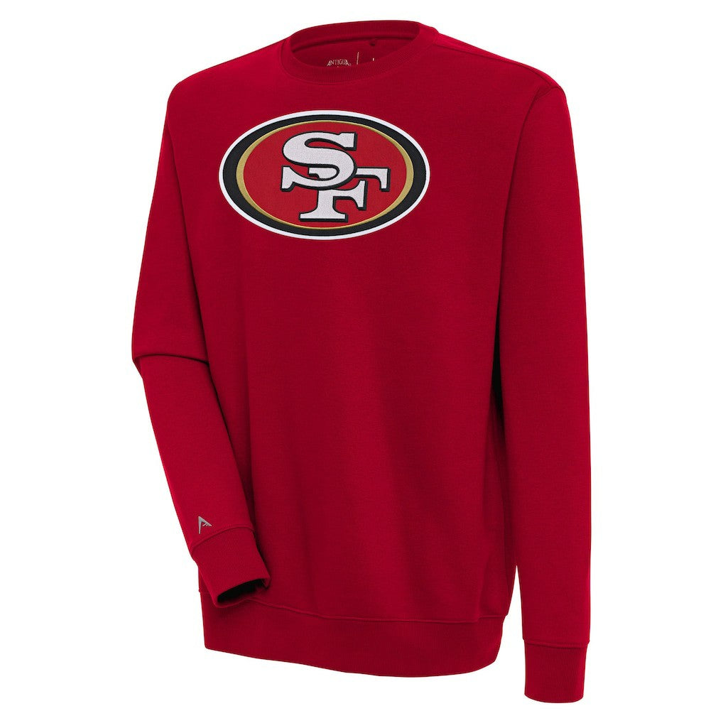 San Francisco 49ers Antigua Victory Pullover Sweatshirt - Scarlet discount