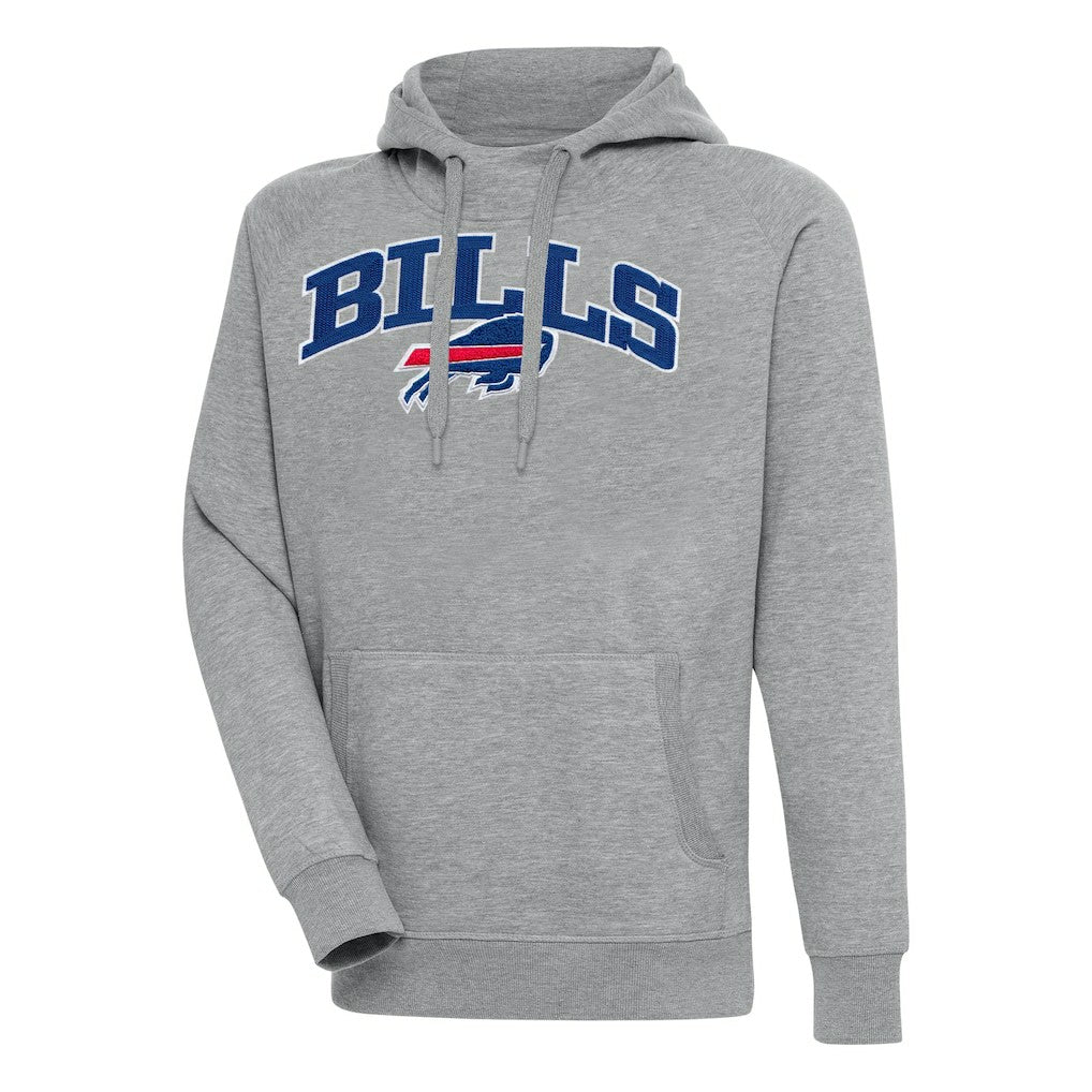 Buffalo Bills Antigua Victory Pullover Hoodie - Heather Gray online