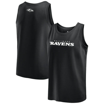 Baltimore Ravens Elements Tank Top - Black online