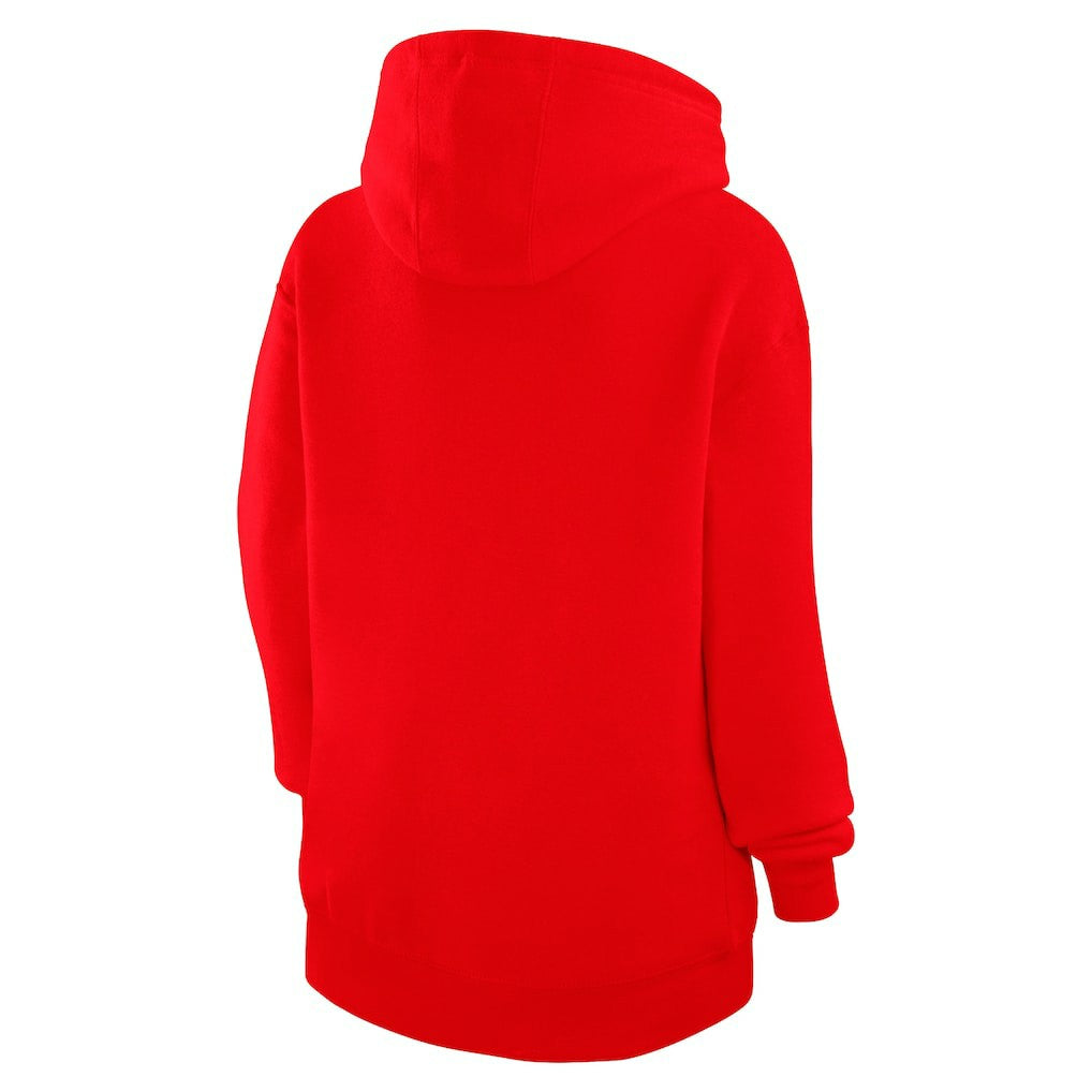 San Francisco 49ers Starter Unisex Half Ball Team Fleece Pullover Hoodie - Scarlet on sale