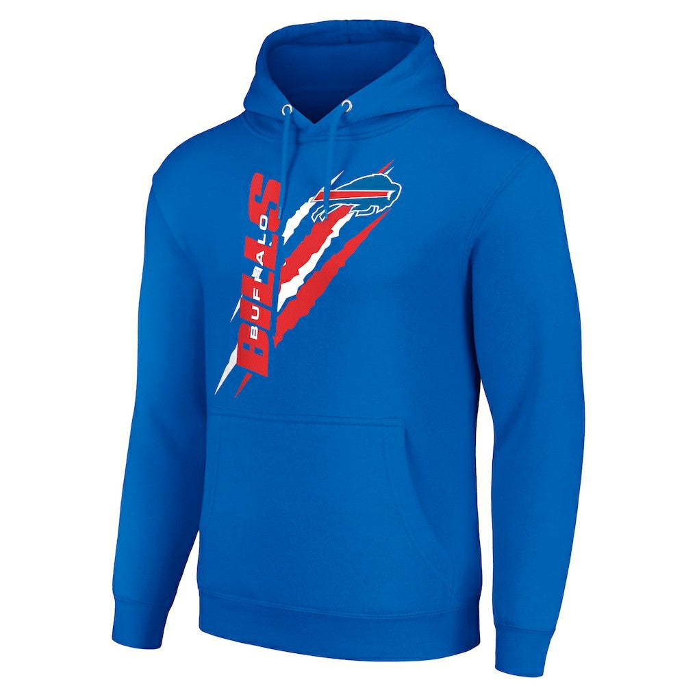 Buffalo Bills Starter Unisex Color Scratch Fleece Pullover Hoodie - Royal online