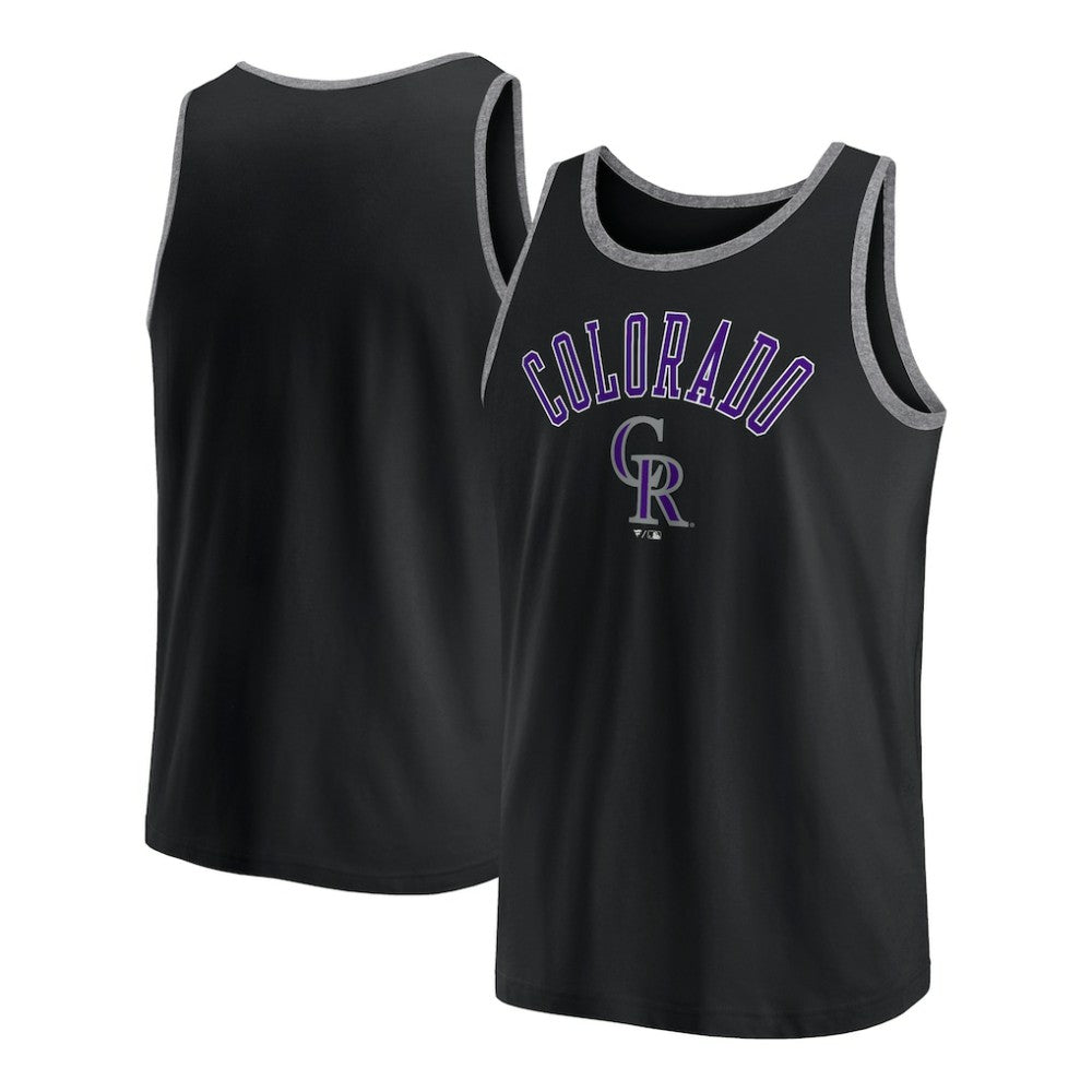 Colorado Rockies Bet Tank Top - Black