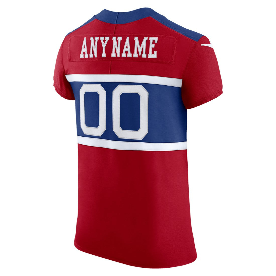 New York Giants Alternate Vapor F.U.S.E. Elite Custom Jersey - Red | Nike on sale