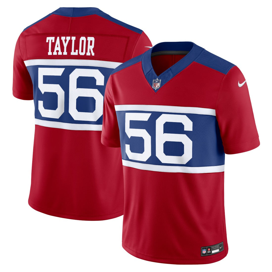 Lawrence Taylor New York Giants Alternate Vapor F.U.S.E. Retired Player Limited Jersey - Century Red | Nike on sale