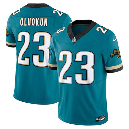 Foye Oluokun Jacksonville Jaguars Prowler Throwback Vapor F.U.S.E. Limited Jersey - Teal | Nike online