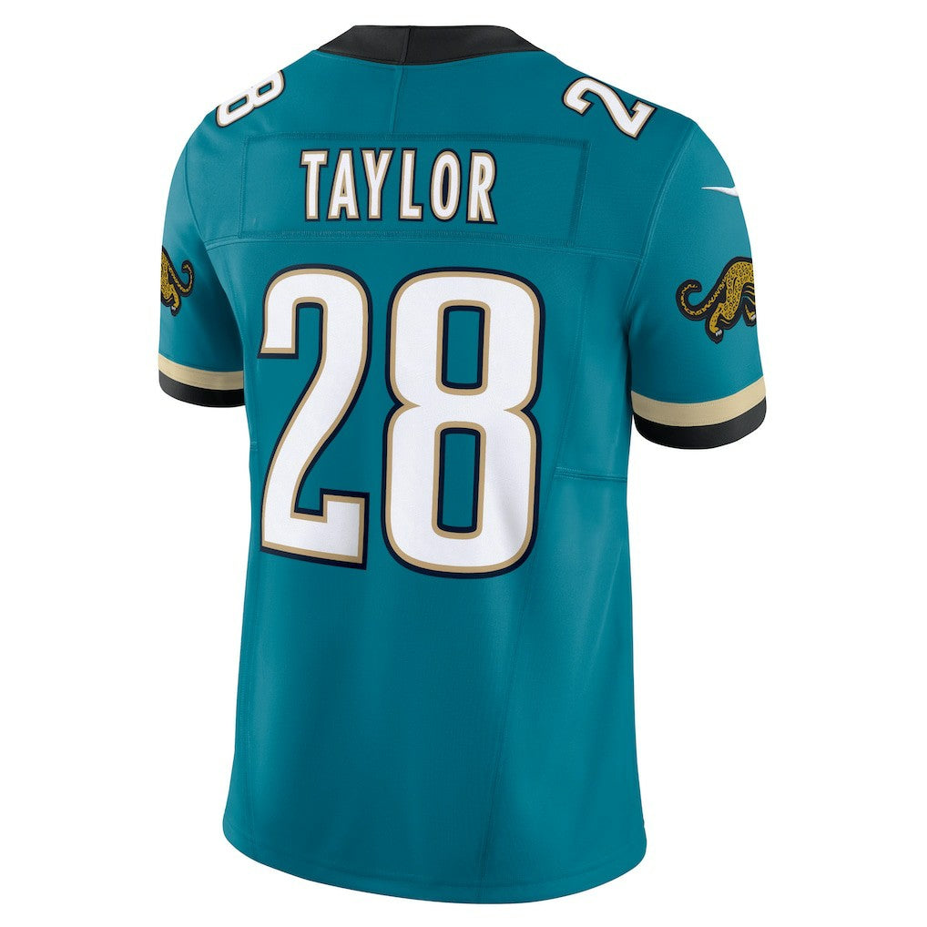 Fred Taylor Jacksonville Jaguars Prowler Throwback Vapor F.U.S.E. Limited Retired Player Jersey - Teal | Nike outlet