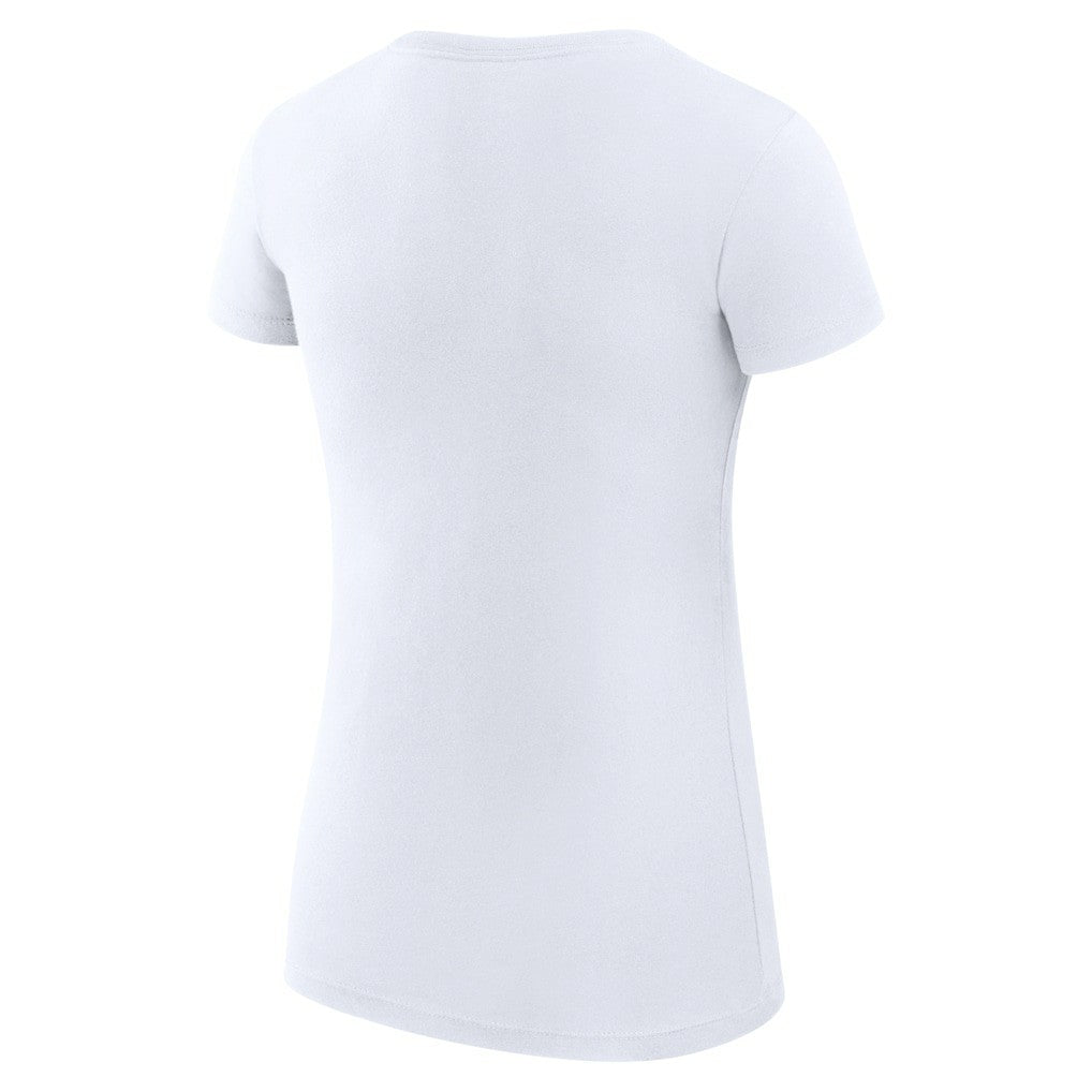 Dallas Mavericks G-III 4Her by Carl Banks Women's Super-Slim Fit Lightweight Basketball Girls T-Shirt sale - White on sale