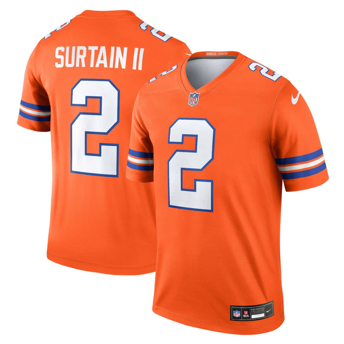 Patrick Surtain II Denver Broncos Legend Player Performance Top - Orange | Nike cheap