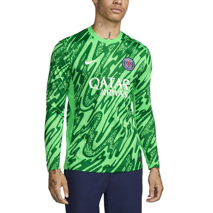 Paris Saint-Germain 2024/25 Goalkeeper Replica Stadium Long Sleeve Jersey - Green | Nike outlet