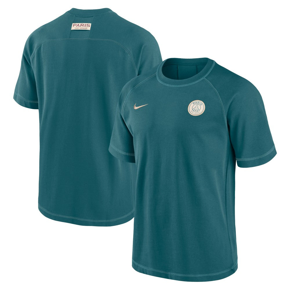 Paris Saint-Germain 2024/25 Loose Fit Travel Top - Teal | Nike on sale