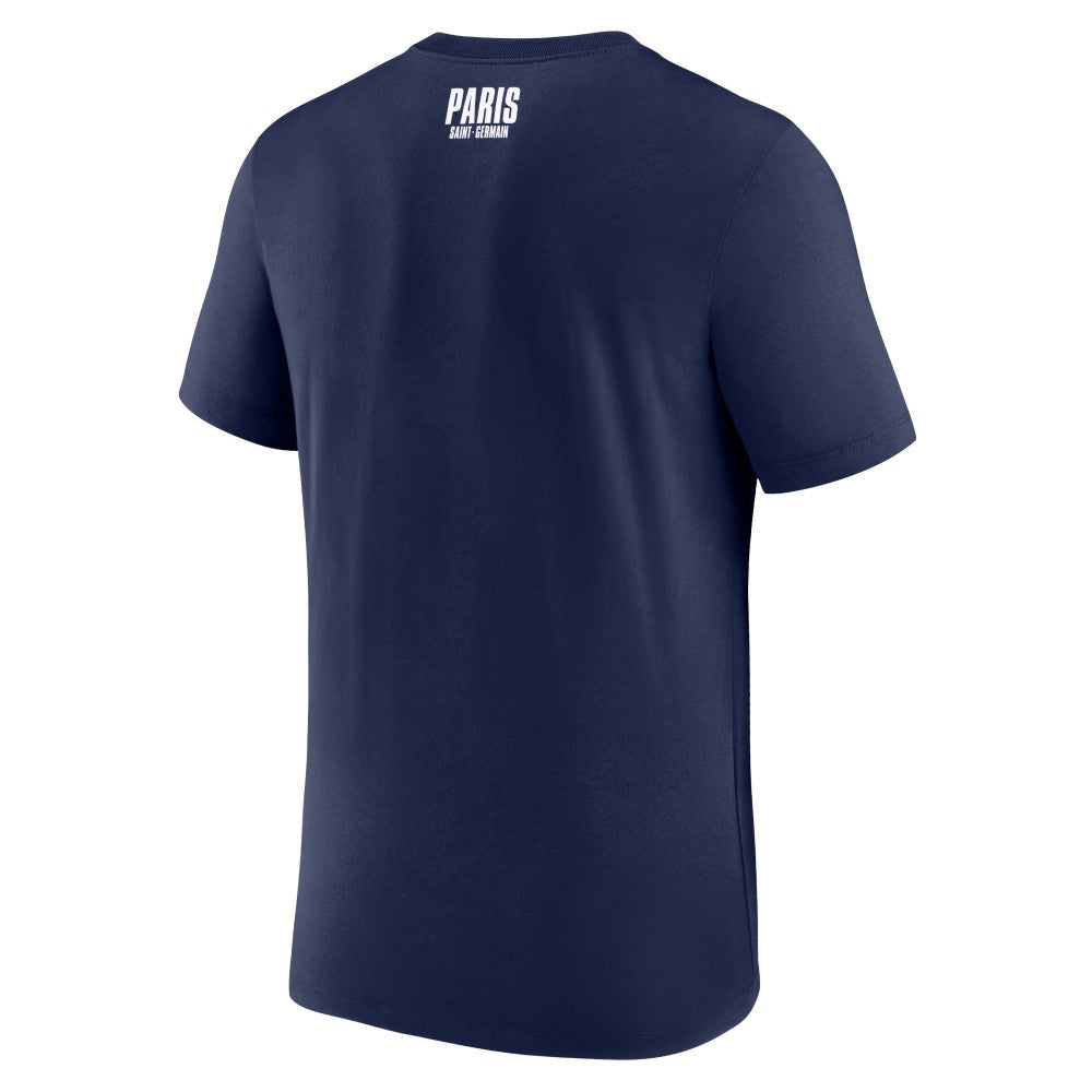 Paris Saint-Germain Club Essential T-Shirt - Navy | Nike cheap