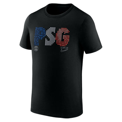 Paris Saint-Germain Lights T-Shirt - Black | Nike for sale