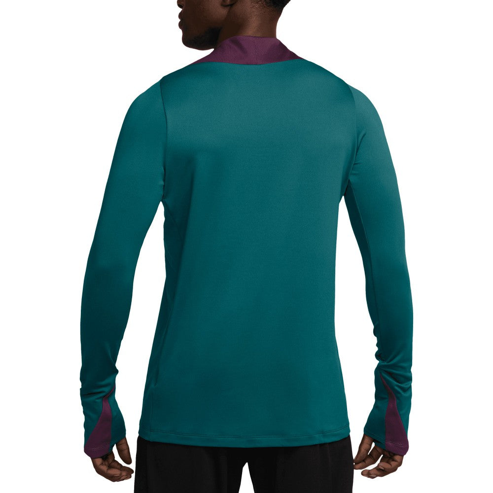 Paris Saint-Germain 2024/25 Strike Drill Performance Quarter-Zip Long Sleeve Top - Teal | Nike outlet