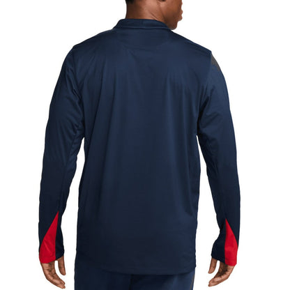 USMNT 2024 Strike Drill Performance Quarter-Zip Pullover Top - Navy | Nike shop