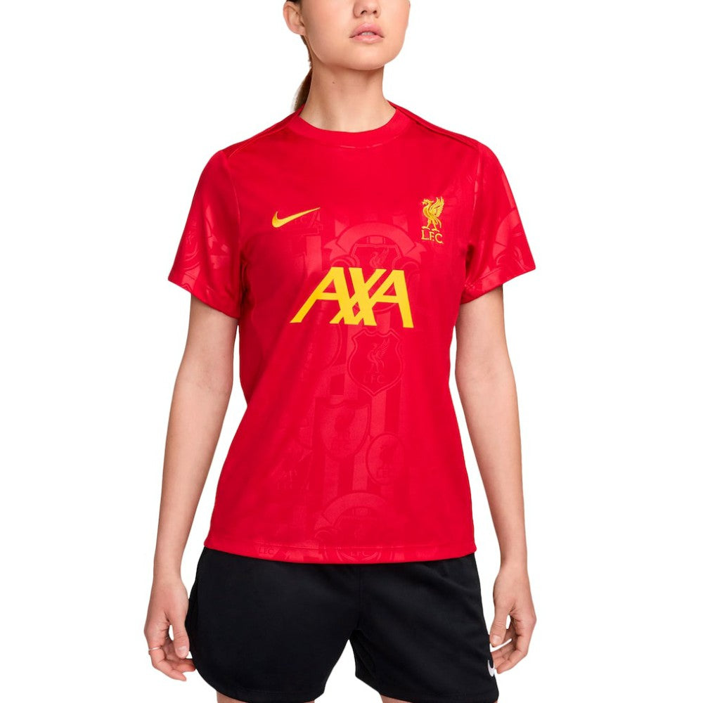 Liverpool Women's 2024/25 Academy Pro Pre-Match Top - Red | Nike sale