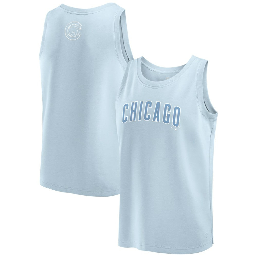 Chicago Cubs Elements Tank Top - Light Blue