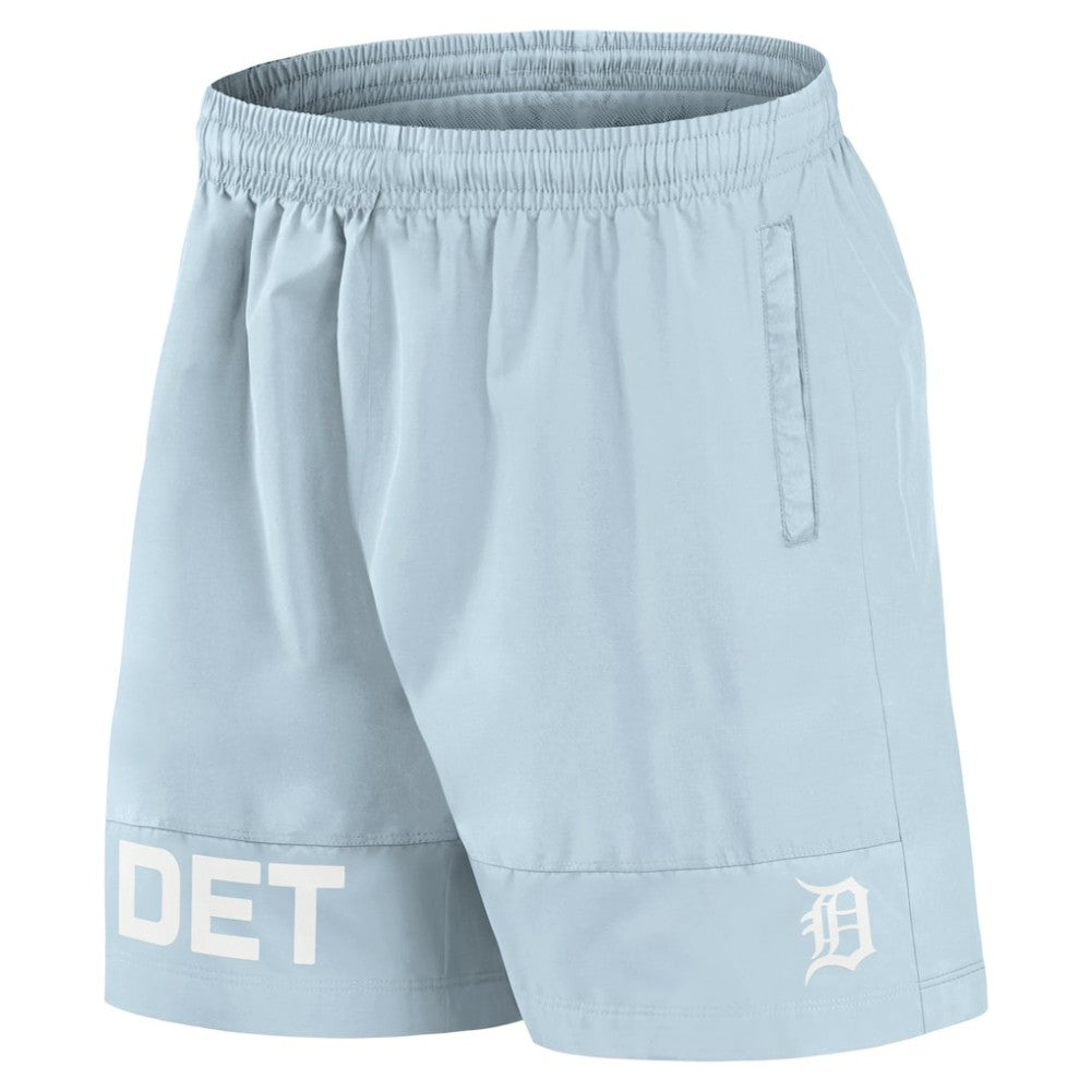 Detroit Tigers Elements Swim Shorts - Light Blue